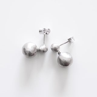 ヤエカ(YAECA)のSilver Snowdrift Earrings (Tej Kothari)(ピアス)