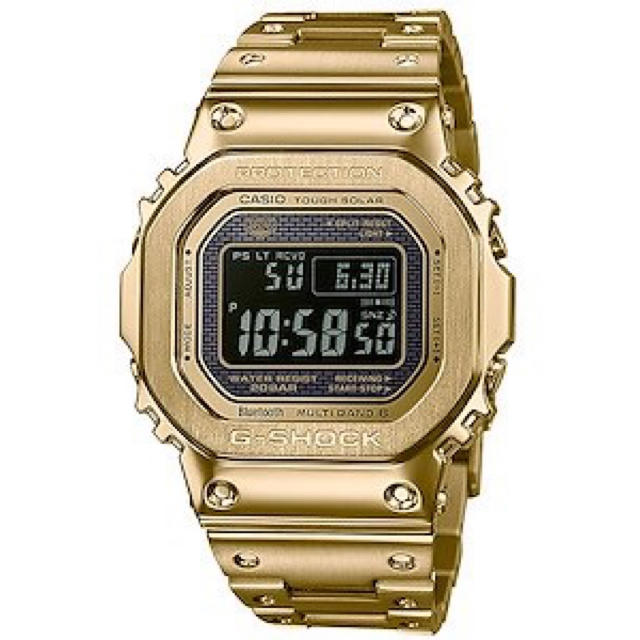 CASIO G-SHOCK GMW-B5000GD-9JF20気圧防水機能