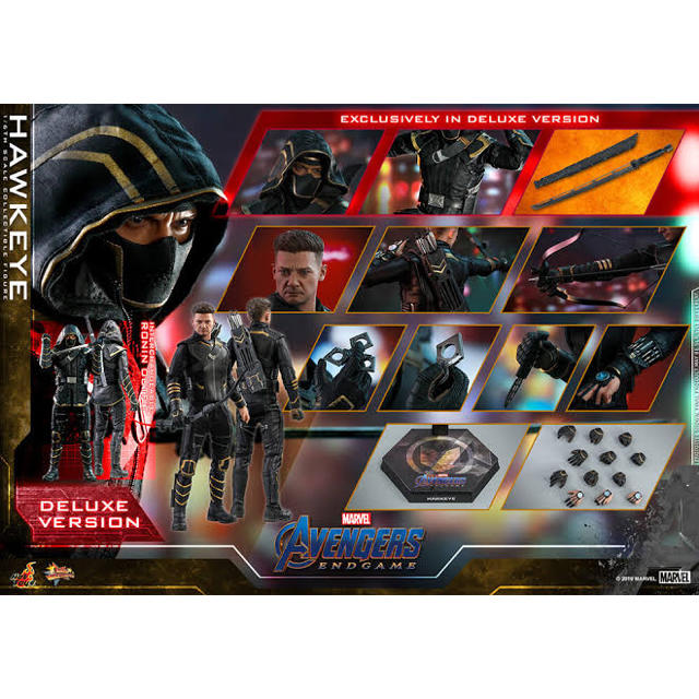 master-piece - 即日発送 新品 ホットトイズ ホークアイ ボーナスアクセサリー版 アイアンマン