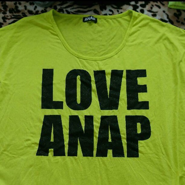 ANAP(アナップ)のANAP ロゴＴシャツ レディースのトップス(Tシャツ(半袖/袖なし))の商品写真