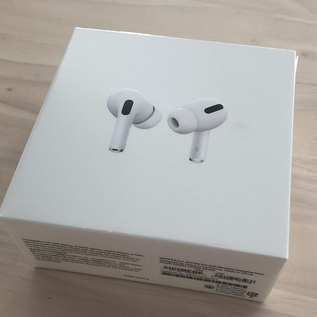 【新品未開封・保証未開始】AirPods Pro MWP22J/A AppleBluetooth50同梱物