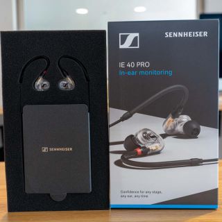 ゼンハイザー(SENNHEISER)のSENNHEISER / IE40PRO ゼンハイザー製 モニターイヤホン(ヘッドフォン/イヤフォン)