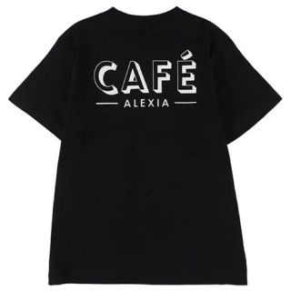 アリシアスタン(ALEXIA STAM)のアリシアスタン cafeTシャツ Black(Tシャツ(半袖/袖なし))