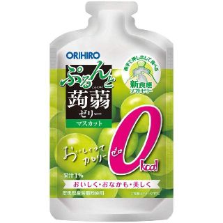 オリヒロ(ORIHIRO)のこんにゃくゼリー ゼロカロリー マスカット味100ｇ ×9個！オリヒロ 蒟蒻(ダイエット食品)