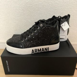 アルマーニエクスチェンジ(ARMANI EXCHANGE)のARMANI EXCHANGEスニーカー箱、タグ付き(スニーカー)