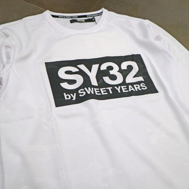 SWEET YEARS(スウィートイヤーズ)の新品☆SY32 エンボスカモBOXロゴ L/S TEE メンズのトップス(Tシャツ/カットソー(七分/長袖))の商品写真