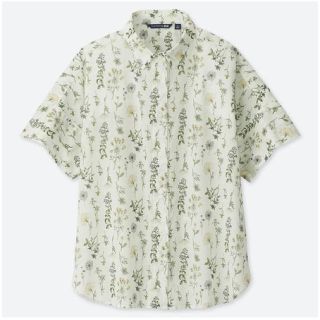 ユニクロ(UNIQLO)のスタジオサンダーソンフォーユニクロ　ソフトコットンシャツ　半袖(シャツ/ブラウス(半袖/袖なし))