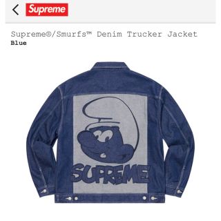 シュプリーム(Supreme)のSmurfs Denim Jacket(Gジャン/デニムジャケット)