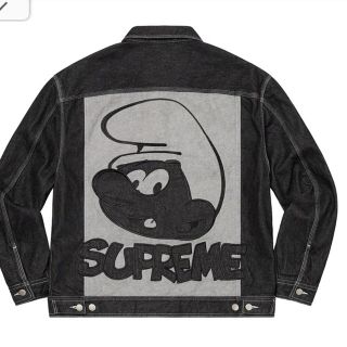 シュプリーム(Supreme)のSupreme®/Smurfs™ Denim Trucker Jacket(Gジャン/デニムジャケット)