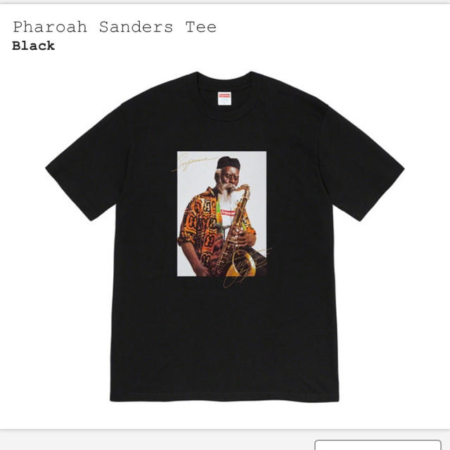 supreme Pharoah Sanders Tee 黒M