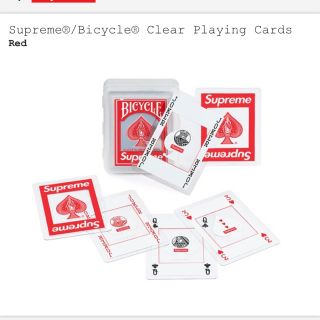 シュプリーム(Supreme)のSupreme Bicycle® Clear Playing Cards (トランプ/UNO)