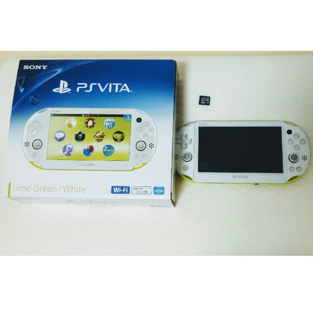 ゲームソフトゲーム機本体VITA 本体  32GBメモカ付き　PCH-2000 ZA13