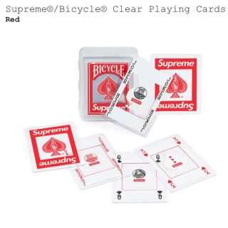 シュプリーム(Supreme)のSupreme®/Bicycle® Clear Playing (トランプ/UNO)