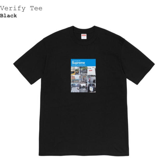 Supreme(シュプリーム)のsupreme Verify Tee  メンズのトップス(Tシャツ/カットソー(半袖/袖なし))の商品写真