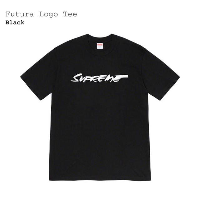 数々の賞を受賞 Logo Futura supreme - Supreme Tee Mサイズ black Tシャツ/カットソー(半袖/袖なし)