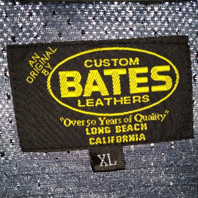 ライダースジャケットBATESメッシュジャケット　XLサイズ