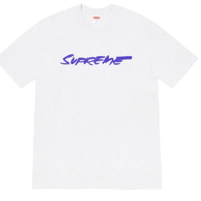 即完 supreme Futura Logo Tee - Tシャツ/カットソー(半袖/袖なし)