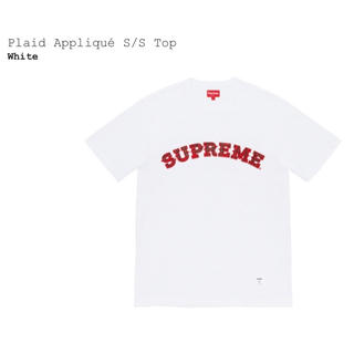 シュプリーム(Supreme)のSupreme 20fw Plaid Appliqué S/S Top(Tシャツ/カットソー(半袖/袖なし))