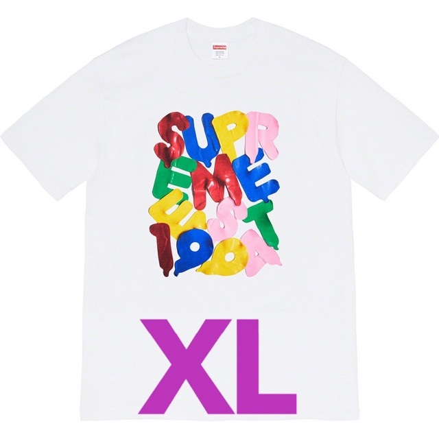 Supreme Balloons Tee 白 XL - Tシャツ/カットソー(半袖/袖なし)