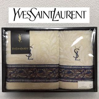 サンローラン(Saint Laurent)の[新品　未使用] イヴサンローラン　タオルセット(タオル/バス用品)