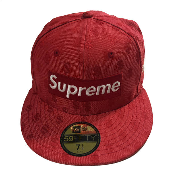 2018 supreme モノグラム ニューエラキャップ