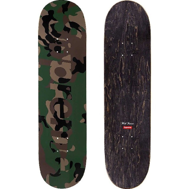 Supreme(シュプリーム)の【 Woodland Camo 】 Camo Logo Skateboard スポーツ/アウトドアのスポーツ/アウトドア その他(スケートボード)の商品写真