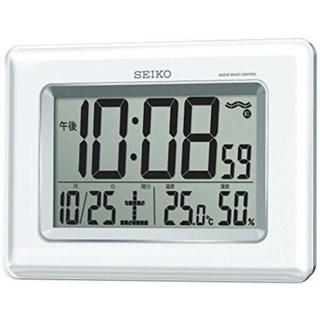 セイコー(SEIKO)の★新品★セイコー クロック 掛け時計 置き時計 電波 デジタル SQ424W(置時計)