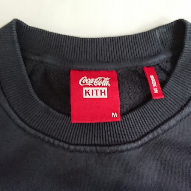 KITH COCA COLA キス コカコーラ スウェット トレーナー 黒 M - スウェット