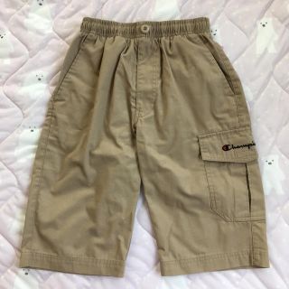 チャンピオン(Champion)のチャンピオン　ベージュ　ショートパンツ　160cm(パンツ/スパッツ)