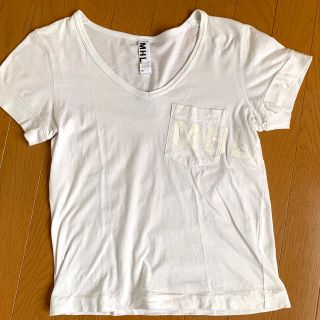 マーガレットハウエル(MARGARET HOWELL)のMHL 白Ｔ(Tシャツ(半袖/袖なし))