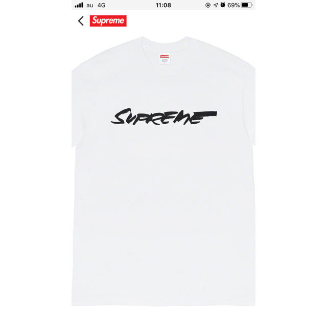 Supreme(シュプリーム)のSupreme Futura Logo Tee メンズのトップス(Tシャツ/カットソー(半袖/袖なし))の商品写真