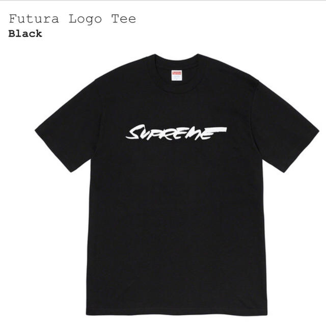 即日発送可】Supreme Futura Logo Tee 黒 S - Tシャツ/カットソー(半袖 ...