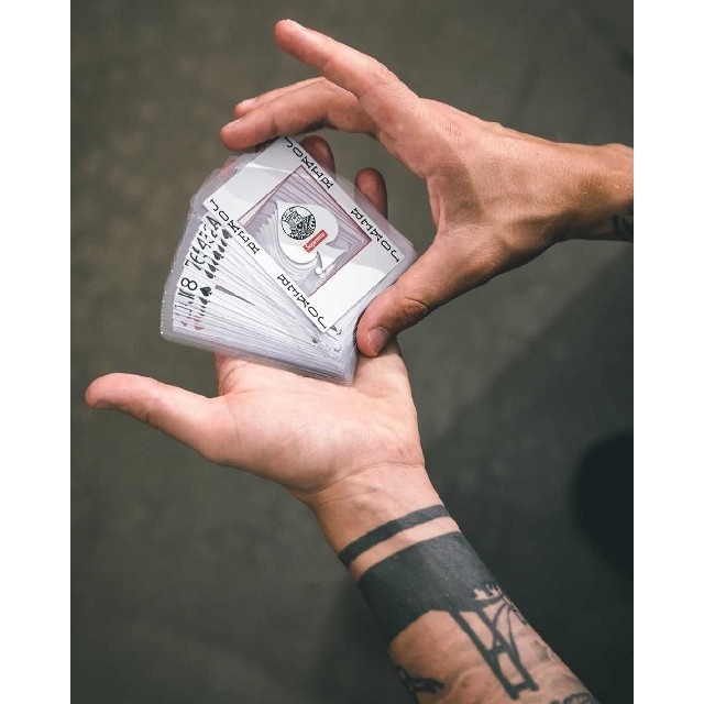 Supreme Bicycle Clear Playing Cards トランプ