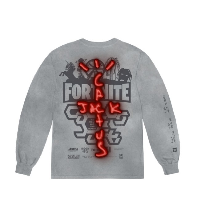 CACTUS - Travis Scott Back Bling L/S Tee XL の通販 by マーベリック ...