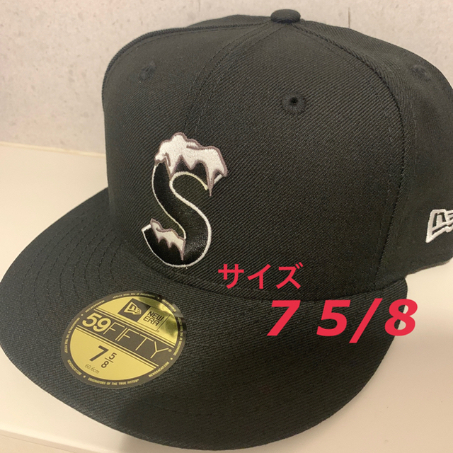 シュプリーム superme S Logo New Era® 黒帽子