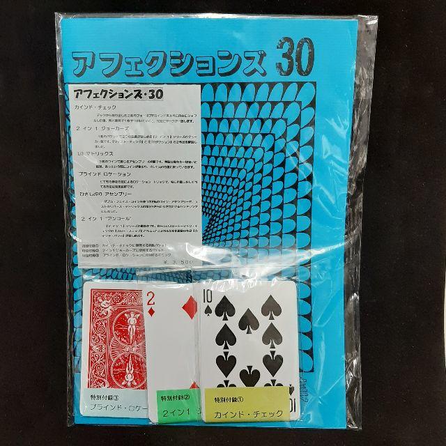 荒井晋一作品集・アフェクションズ30　オリジナル冊子版！付録用具付き！