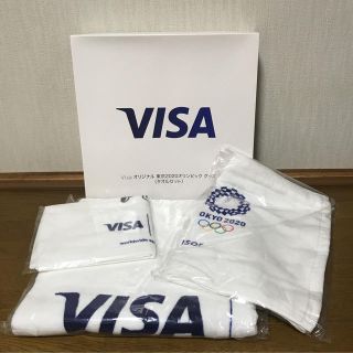 東京オリンピックタオルセット　Visaオリジナル(ノベルティグッズ)