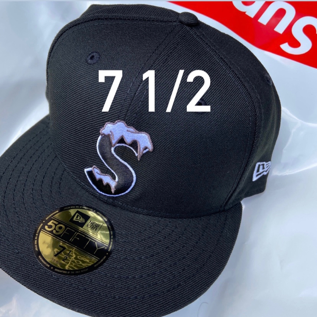 supreme S Logo New Era キャップ ブラック 【楽天ランキング1位】 www