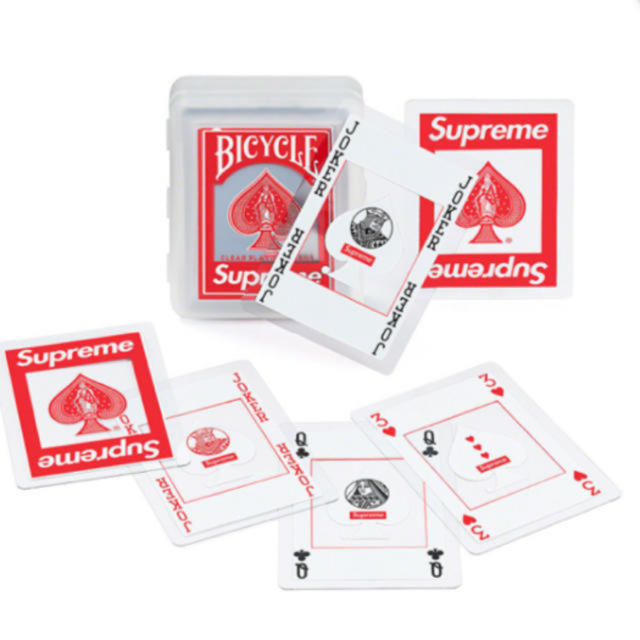 Supreme Bycycle Clear Playing cards トランプ