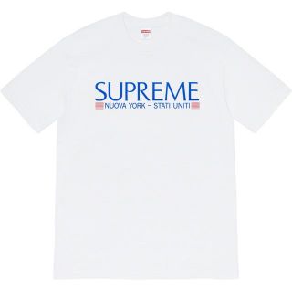 シュプリーム(Supreme)の即購入OK Supreme Nuova York Tee M(Tシャツ/カットソー(半袖/袖なし))