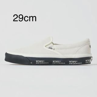 ヴァンズ(VANS)のWTAPS×VANS OG CLASSIC SLIP-ON LX WHITE (スニーカー)