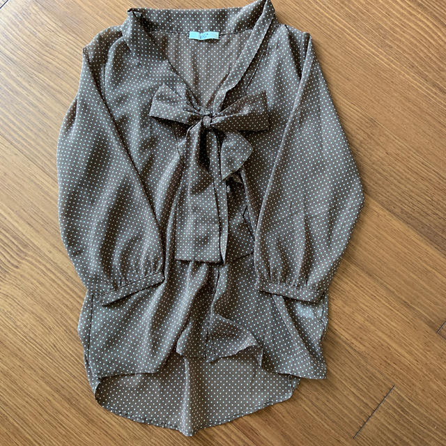 reastersisk シフォン　ブラウス レディースのトップス(シャツ/ブラウス(長袖/七分))の商品写真