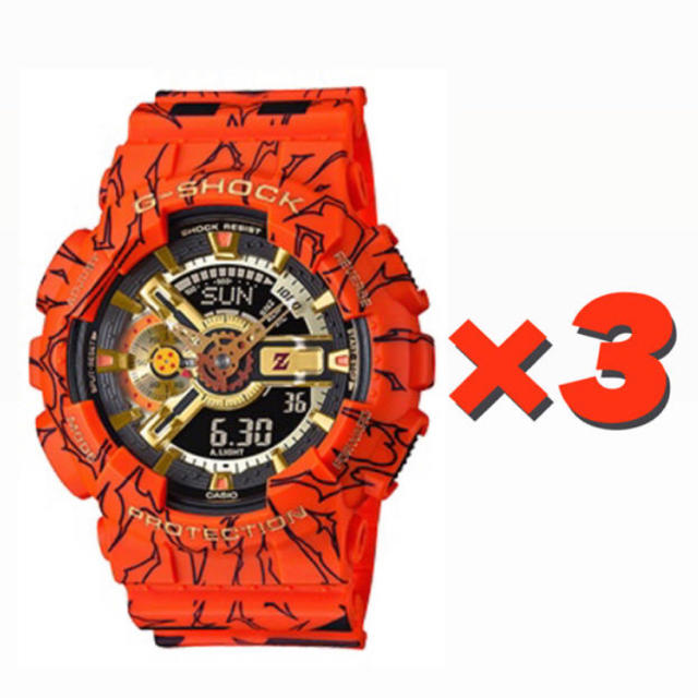 新作大特価】 G-SHOCK - カシオ ドラゴンボール gショック 2個セットの ...