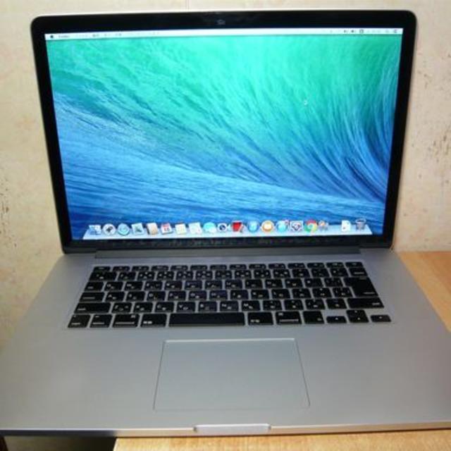 月末特価@MacBook PRO Retina i7搭載 Late 2013256GBRAM