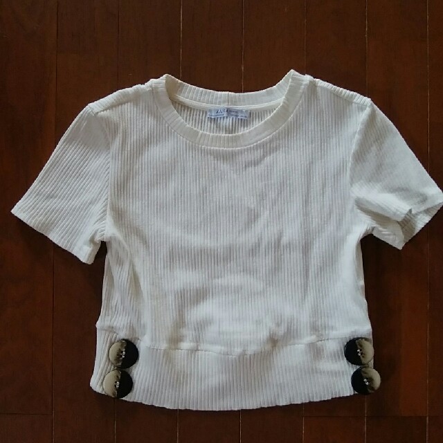 ZARA(ザラ)のZARAトップス レディースのトップス(Tシャツ(半袖/袖なし))の商品写真