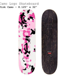 シュプリーム(Supreme)のSupreme / スケート　ボード　Skateboard Pink Camo(スケートボード)