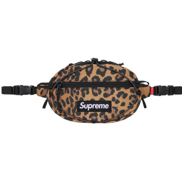 supreme Waist Bag COLOR/STYLE：Leopard