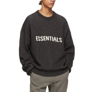 フィアオブゴッド(FEAR OF GOD)のFOG ESSENTIALS KNIT SWEATER Black XXSサイズ(ニット/セーター)