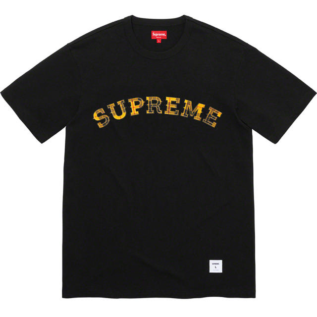 supreme  Plaid Appliqué S/S Top