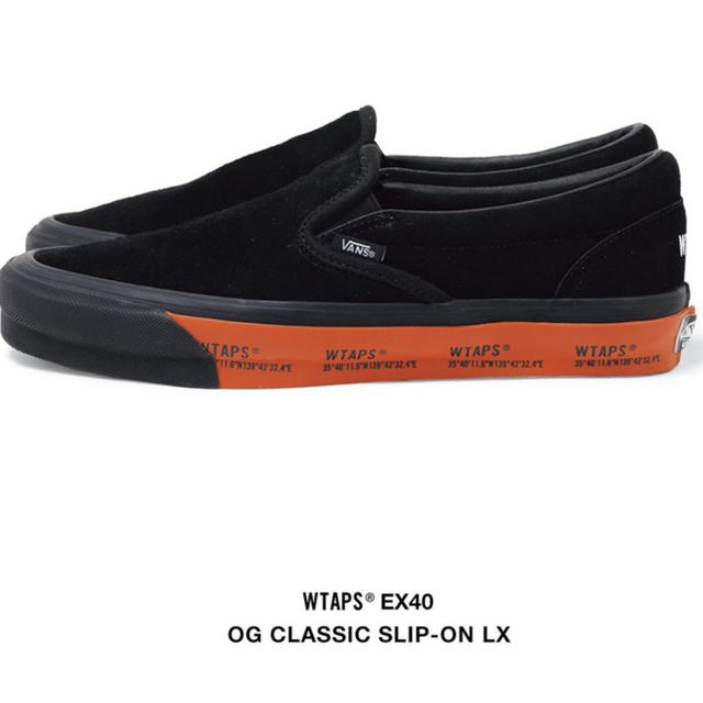 wtaps × vans SLIP ON 27.5cm